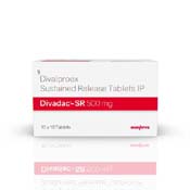 pharma franchise range of Innovative Pharma Maharashtra	Divadac 500 mg (SR) Tablets (IOSIS) Front .jpg	